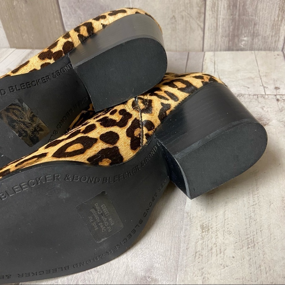 Bleecker & Bond Animal Print Riley Bootie Size 7.5 - Picture 7 of 11